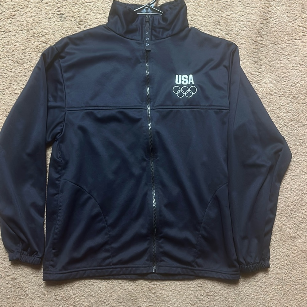 USA Olympics Jacket Zip Size Medium